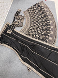 Premium Chinon Silk Lehenga Choli Embellished With Beautiful Sequins