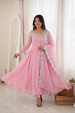 Heavy Fox Georgette with Embroidery Sequins Work Designer Party Wear Salwar Kameez