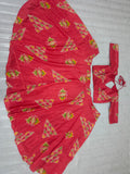 Premium Chinon Silk Embellished With Beautiful Digital Print Lehenga Choli