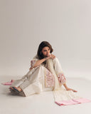 Fully Stitched & Ready to Wear Heavy natural crep with hand work Silk Salwar Kameez
