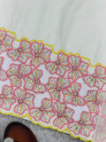 Fully Stitched & Ready to Wear Heavy natural crep with hand work Silk Salwar Kameez