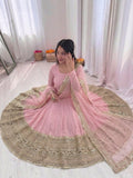Fully Stitched & Ready To Wear Roman silk with codding sequence work Salwar Kameez