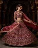 4 meter flared Butterfly Net Lehenga Choli Exceptional Quality with Can-Can and Canvas Layer