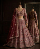 4 meter flared Butterfly Net Lehenga Choli Exceptional Quality with Can-Can and Canvas Layer