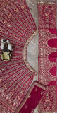 4 meter flared Butterfly Net Lehenga Choli Exceptional Quality with Can-Can and Canvas Layer