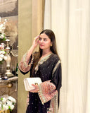 BEAUTIFUL PAKISTANI KURTI WITH SEQUENCE EMBROIDERY WORK PANT WITH DUPATTA