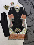 BEAUTIFUL PAKISTANI KURTI WITH SEQUENCE EMBROIDERY WORK PANT WITH DUPATTA