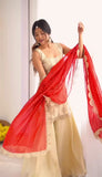 Natural Crep Silk With Heavy Embroidery Coding Sequence Work Salwar Kameez