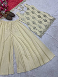 Natural Crep Silk With Heavy Embroidery Coding Sequence Work Salwar Kameez