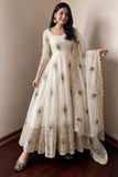 Heavy Fandy Silk with Embroidery Threads & Zari Sequins Work Salwar Kameez