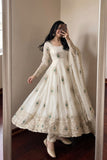 Heavy Fandy Silk with Embroidery Threads & Zari Sequins Work Salwar Kameez