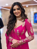 Heavy Georgette With Heavy Embroidered Sequence work With Fully Flair Beautiful Salwar Kameez