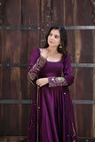 Exclusive Trending Designer Gown with Heavy sequence embroidery work Dupatta