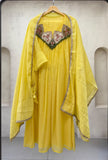 BEAUTIFUL HAND WORK OUTFIT SEQUENCE EMBROIDERED GOWN PANT WITH DUPATTA