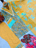 New Designer Party Wear Look Pur Printed Cambric Cotton Top & Farshi Palazzo With Dupatta set
