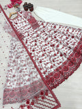 New Party Wear Look Heavy Faux Georgette Gown Dupatta & Bottom Set