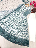New Party Wear Look Heavy Faux Georgette Gown Dupatta & Bottom Set