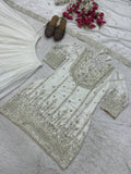 Heavy Chinon silk With Heavy 5mm Embroidery Sequence Coding Work Salwar Kameez