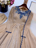 Fully Stitched & Ready to Wear Doremon Crush Embroidery thread work With Fully Flair Salwar Kameez