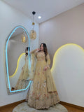 Premium Quality Fendy Silk with Embroidery Sequins Work Lehenga Choli
