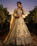 Premium Quality Fendy Silk with Embroidery Sequins Work Lehenga Choli