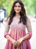 New Party Wear Look Pure Nc Moss Gown Dupatta & Bottom Set