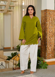 New Designer Heavy Roman Silk Party Wear Look Top With Farshi Salwar