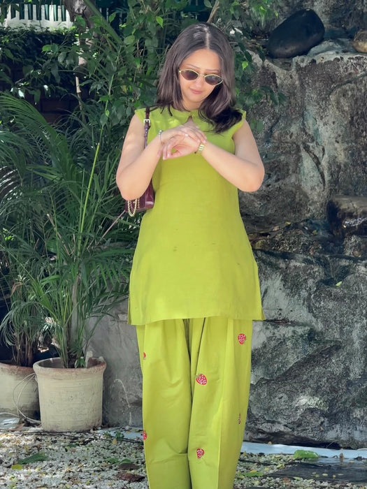 Mal Chandari Cotton Fancy Border Beautiful Salwar Kameez