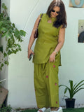 Mal Chandari Cotton Fancy Border Beautiful Salwar Kameez