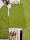 Mal Chandari Cotton Fancy Border Beautiful Salwar Kameez