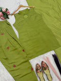 Mal Chandari Cotton Fancy Border Beautiful Salwar Kameez