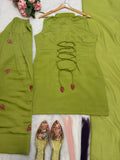 Mal Chandari Cotton Fancy Border Beautiful Salwar Kameez