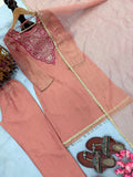 New Designer Party Wear & Festival Look Pure Tissue Salsa Salwar Kameez