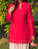 New Designer Party Wear Look Mal Chandar Cotton Fancy Border top with Plazo Pant