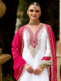 Heavy Pure Chinnon With Real Mirror And Moti Work Beautiful Salwar Kameez