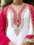 Heavy Pure Chinnon With Real Mirror And Moti Work Beautiful Salwar Kameez
