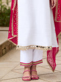 Heavy Pure Chinnon With Real Mirror And Moti Work Beautiful Salwar Kameez
