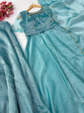Fendy Crush Soft Micro cotton Lining & Hand work Beautiful Salwar Kameez