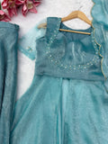 Fendy Crush Soft Micro cotton Lining & Hand work Beautiful Salwar Kameez