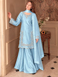 Pure Devsena Silk With Embroidery And Sequins Work Beautiful Salwar Kameez