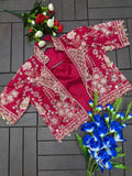 New Super Embroidery Coding work Crep Digital print Lehenga choli