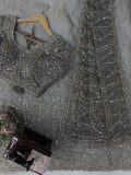 Fendy Silk with Heavy Beds Work With Sequence Detailing Saree