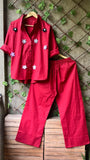 PHULKARI COTTON FREE SIZE UPTO 44 CORD SETS
