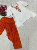 Heavy Neutral Crep Material with multi Needle work and Embroidery work Co-Ord Set