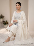 DESIGNER ROMAN EMBROIDERED WORKED TOP PANT WITH DUPATTA