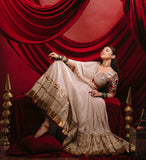 Mal Mal Cotton with Real Mirror Embroidery Work Beautiful NAVRATRI Lehenga Choli