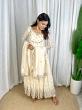 Pure Fox Georgette With Embroidery 5mm Sequence Work Anarkali Salwar Kameez