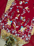 BEAUTIFUL PAKISTANI KURTI WITH EMBROIDERY WORK PANT AND DUPATTA