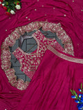 New Super Trending Party Wear Shrug with Sarara Set