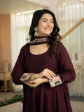 Heavy Roman Silk With 5mm Sequence And Embroidery Work Salwar Kameez